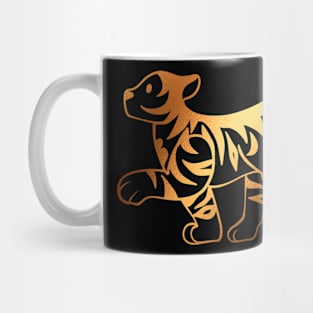 Tiger Pattern Mug